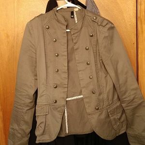 Olive Military Jacket